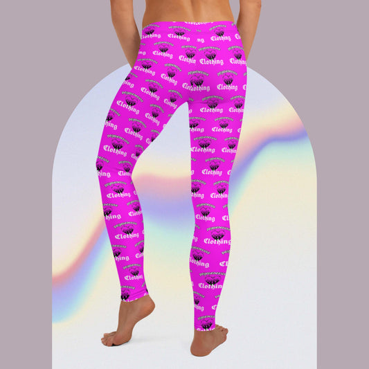 Pink Psychedeluxe Barbed Love Leggings