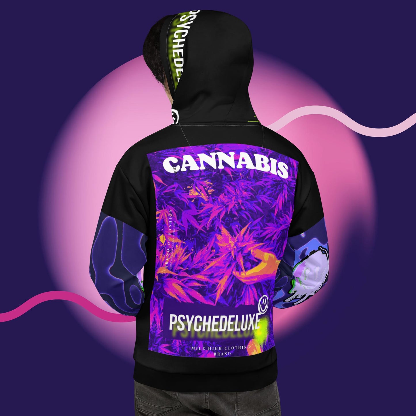 Psychedeluxe Purp Drip Unisex Hoodie