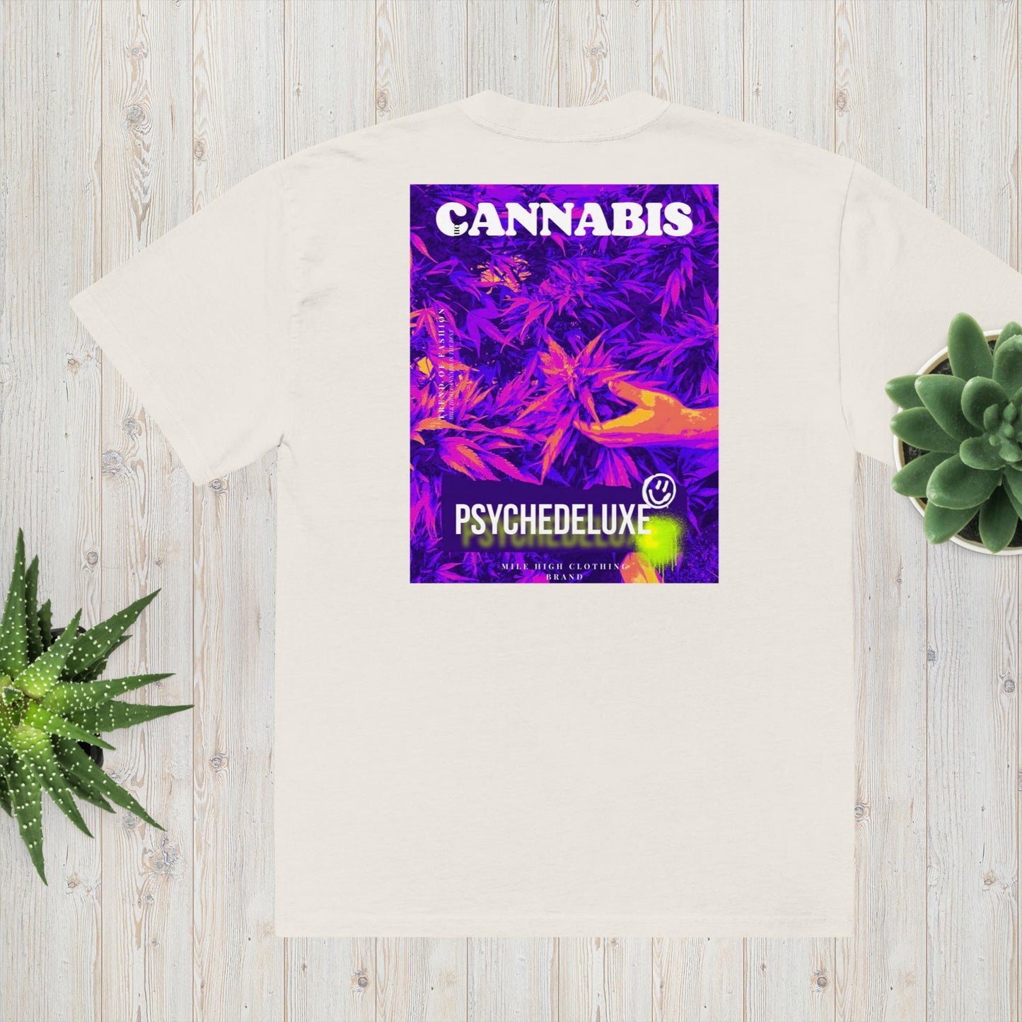 CannaBis Oversized faded t-shirt