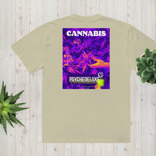 CannaBis Oversized faded t-shirt